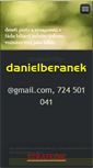 Mobile Screenshot of danielberanek.cz